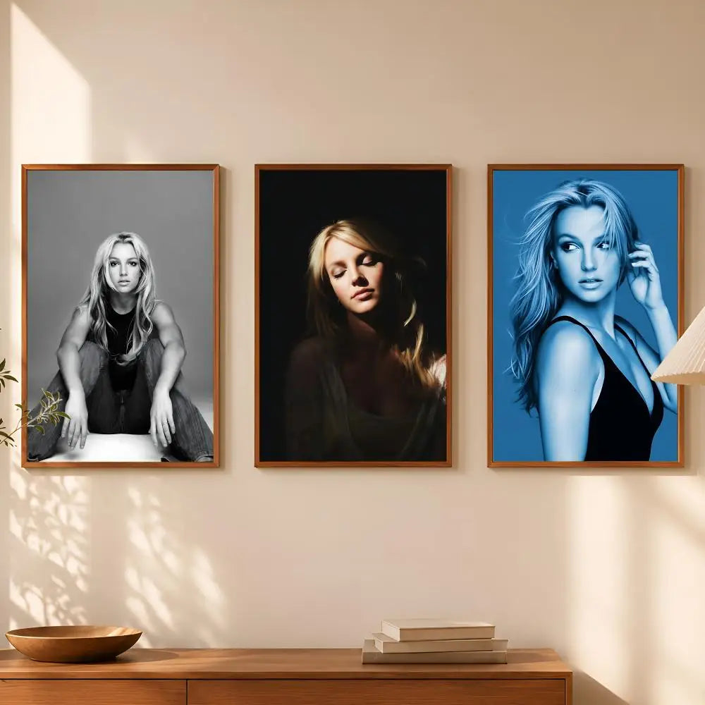 Britney Spears Album Wall Poster – Self-Stick HD Waterproof Art