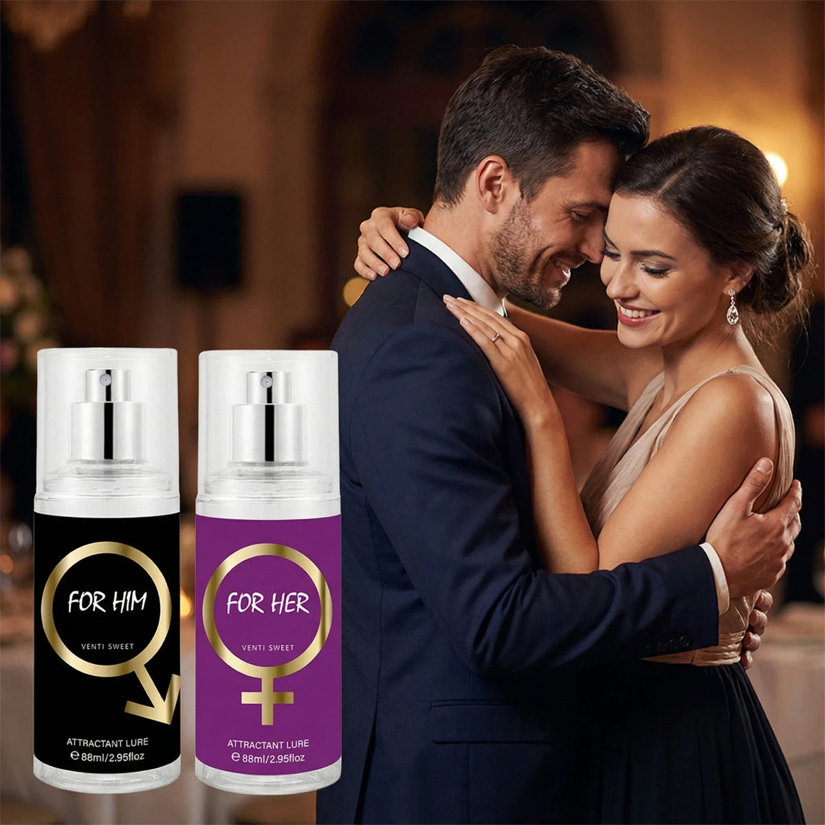 Couple's Floral & Fruity Perfume – Long-Lasting Elegant Gift