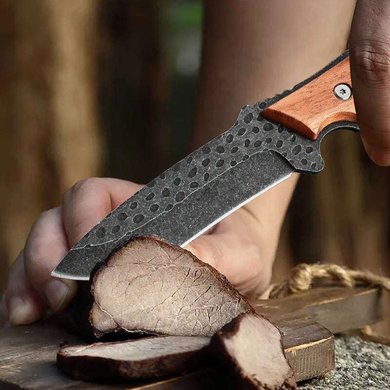 5-Inch Forged Boning Knife – Sharp Stainless Steel Chef Knife