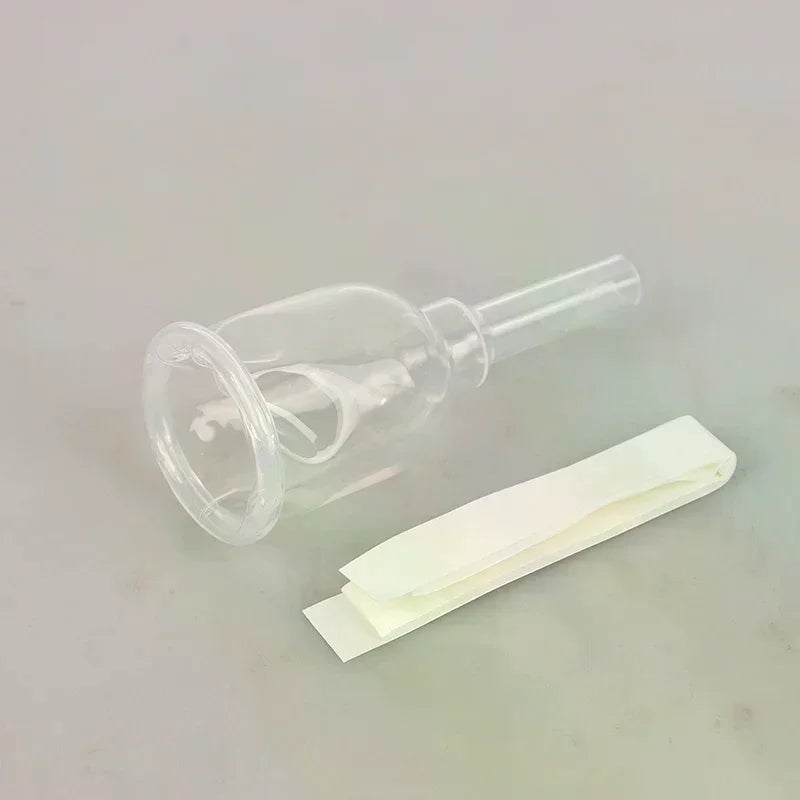 Sterilized Comfortable Medical Silicone Male External Catheter Self