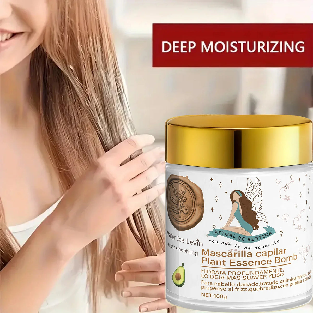Plant-Based Hair Mask – Moisturizing & Repairing | Silky Hair
