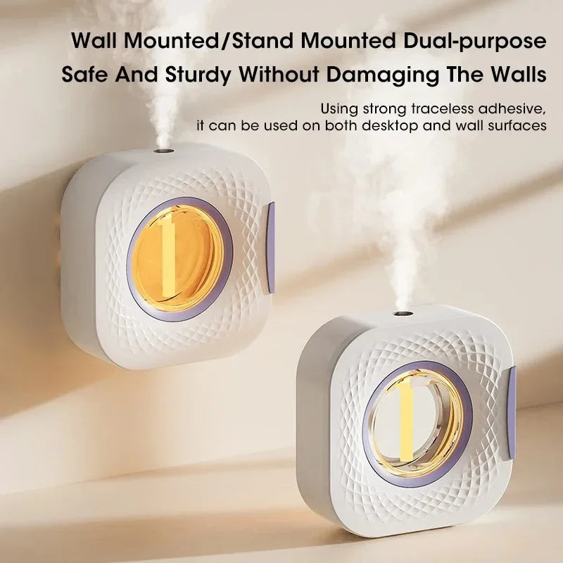 USB Electric Aromatherapy Diffuser – Wall Mount & Desktop LED