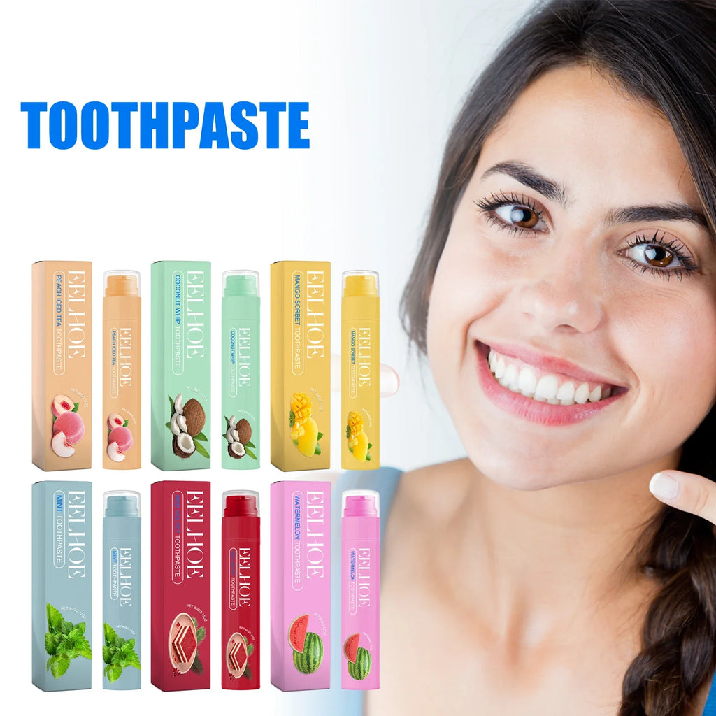 Eelhoe Fruity Whitening Toothpaste – Stain Removal & Fresh Breath