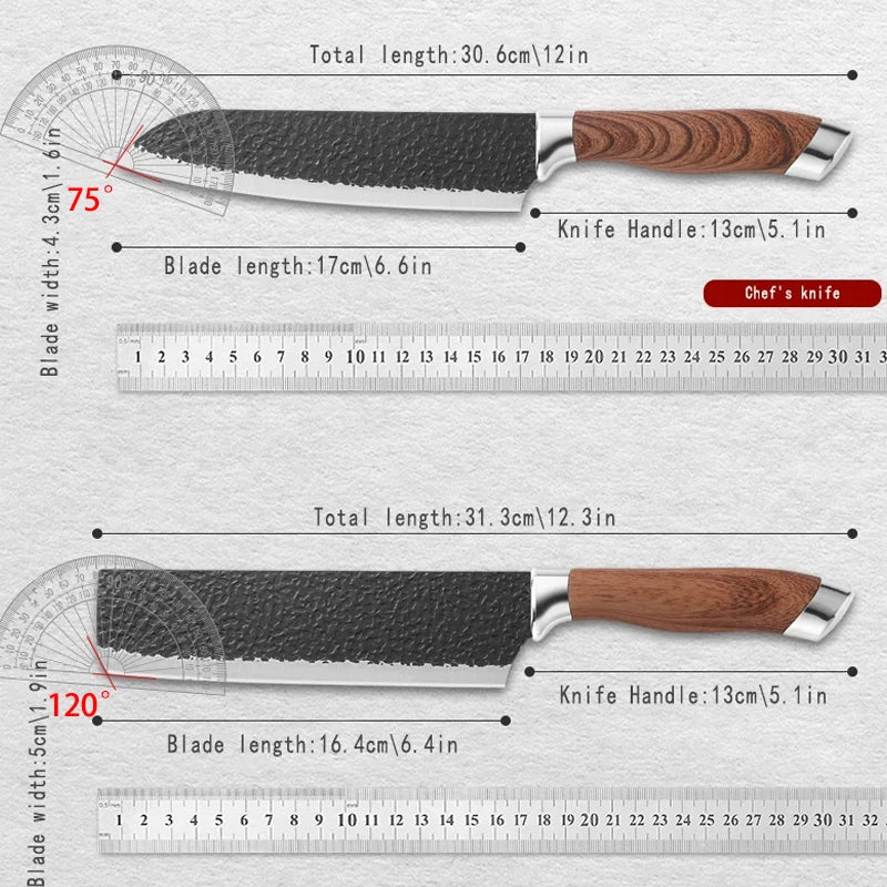 SHIBO Stainless Steel Chef Knife – Sushi, Fillet & Sashimi