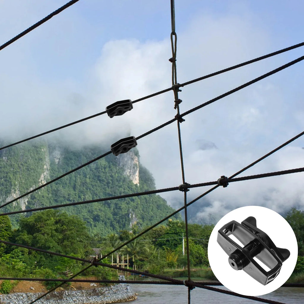 Cable Tensioner Electric Fence Wire Tape Tightener Garden Steel