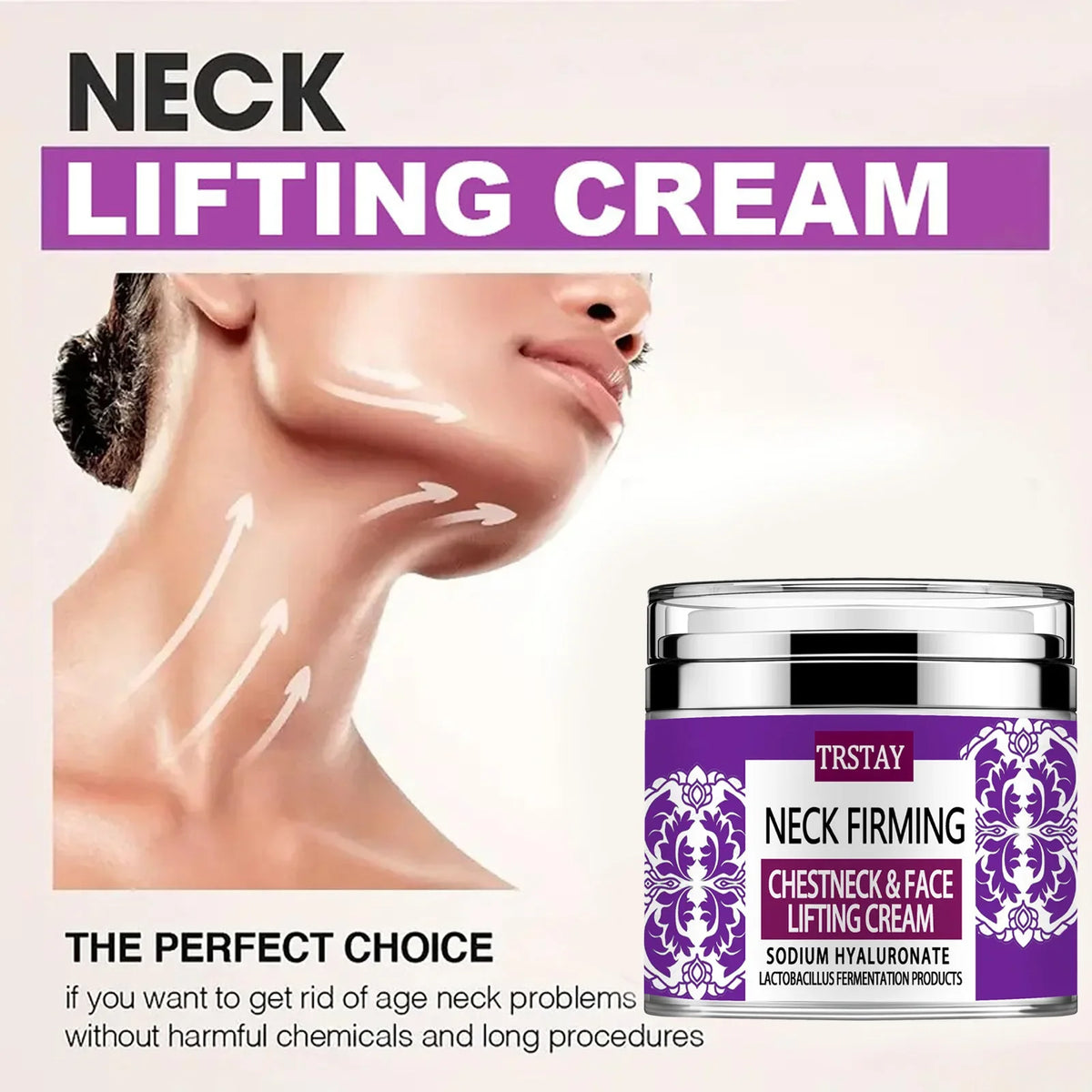 Collagen Face Neck Tightening Cream Firming Reduce Double Chin