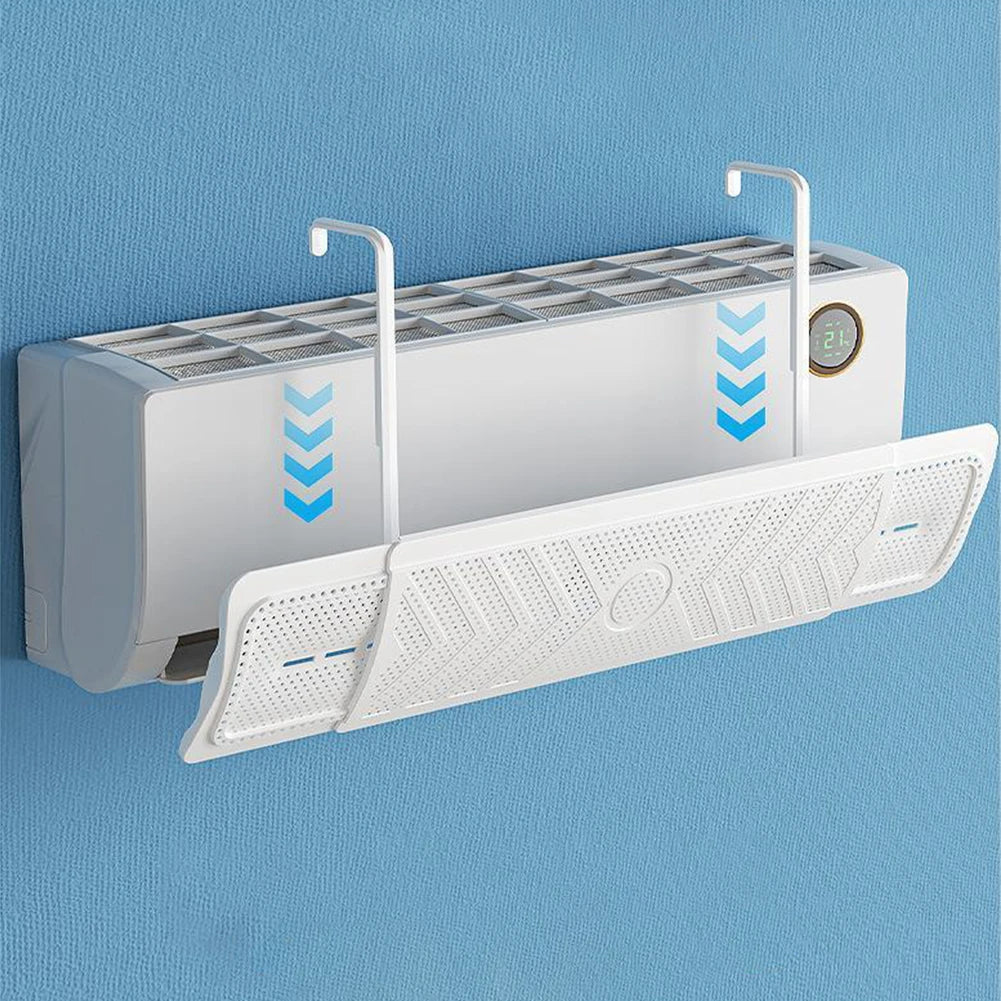Retractable AC Wind Deflector – Adjustable Airflow Baffle Cover