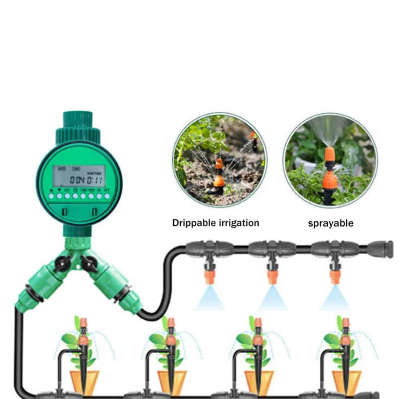 Automatic LCD Garden Irrigation Timer | Watering Controller