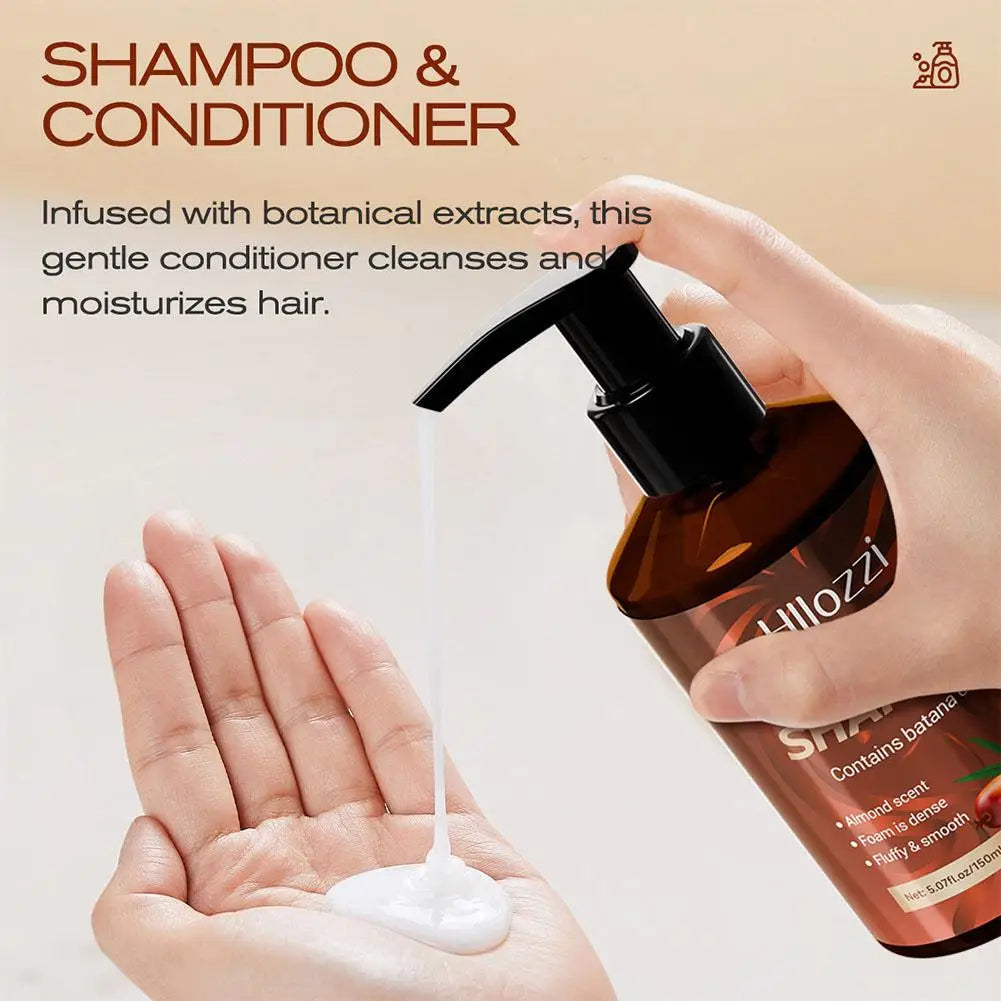 Batana Oil Hair Care Set – Shampoo, Conditioner & Scalp Scrub