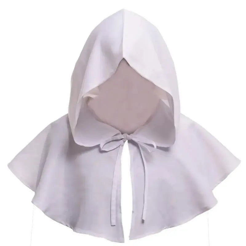 Unisex Men Medieval Costume Renaissance Cloak Hat Halloween Witch