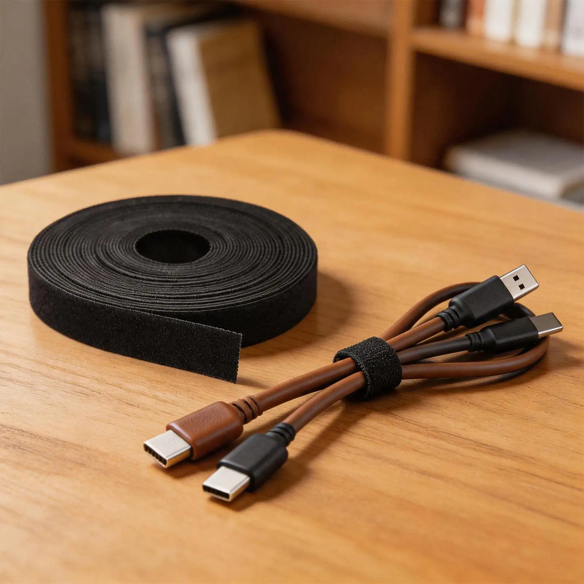 Desk Cable Management Self Adhesive Adjustable Nylon Wire Fastener