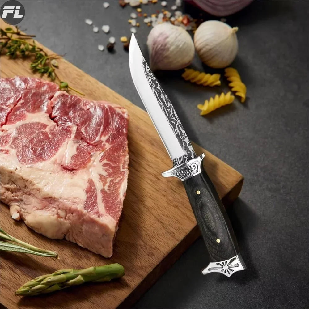 Outdoor Survival Knife – Stainless Steel Camping & Fishing Blade