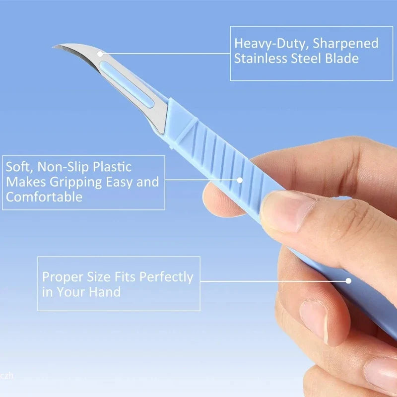 5-Piece Blue Seam Ripper & Sewing Kit | Thread Remover Set