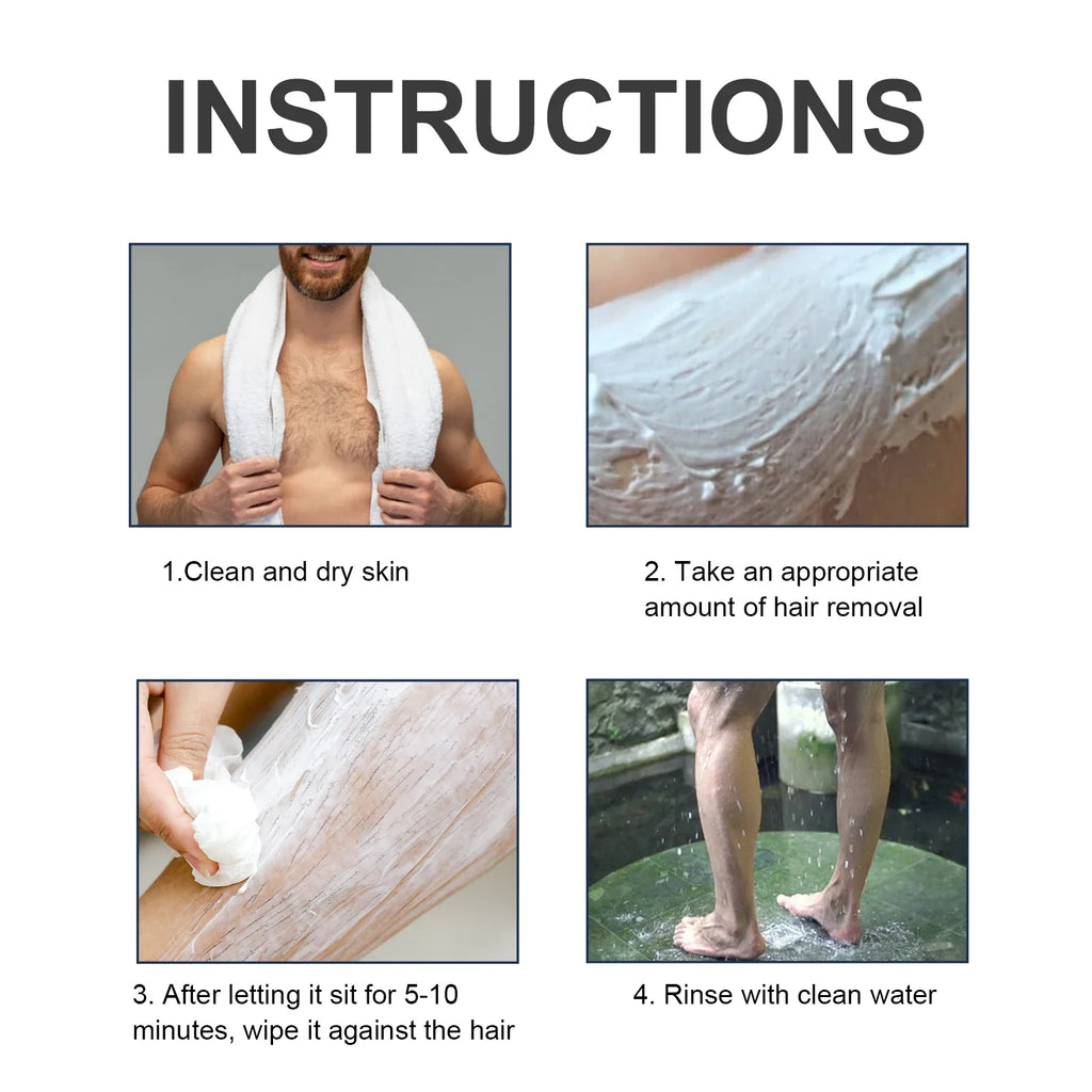 East Moon Depilatory Cream – Gentle Whole Body Hair Removal