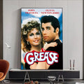 Grease Vintage Movie Poster – Self-Adhesive Waterproof Wall Art