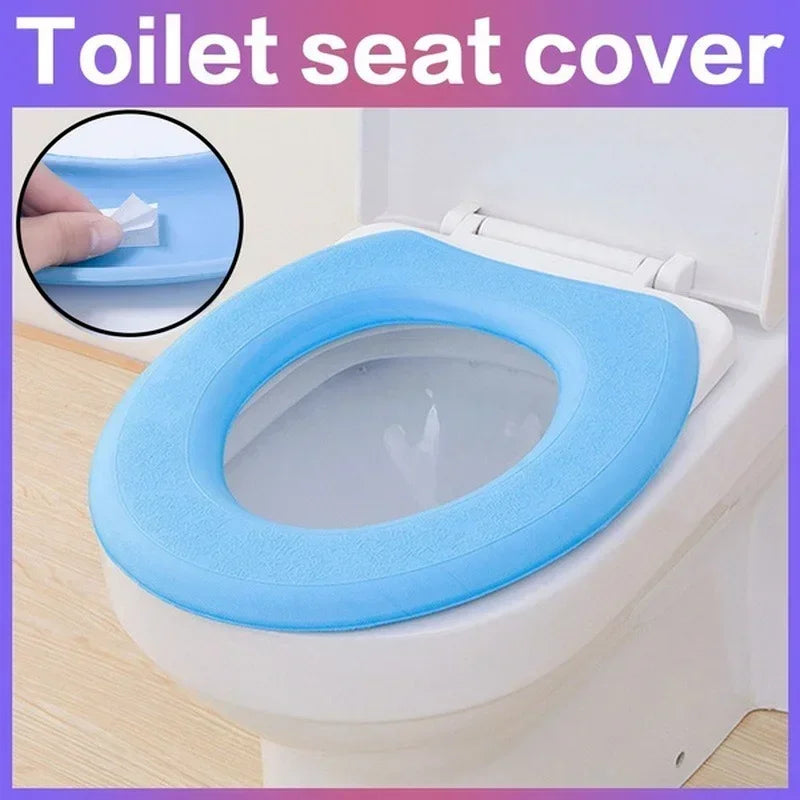 Waterproof EVA Toilet Seat Cushion Cover – Universal 41×38cm