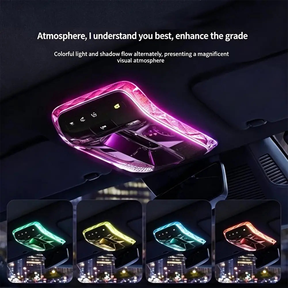 Crystal Ambient Light Trim for Mercedes W213 W206 GLC GLE EQE
