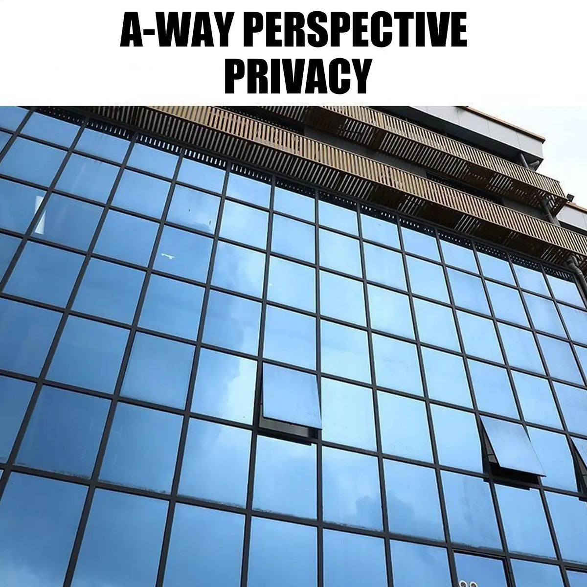 One-Way Mirror Window Privacy Film | Anti-UV Sun Blocking