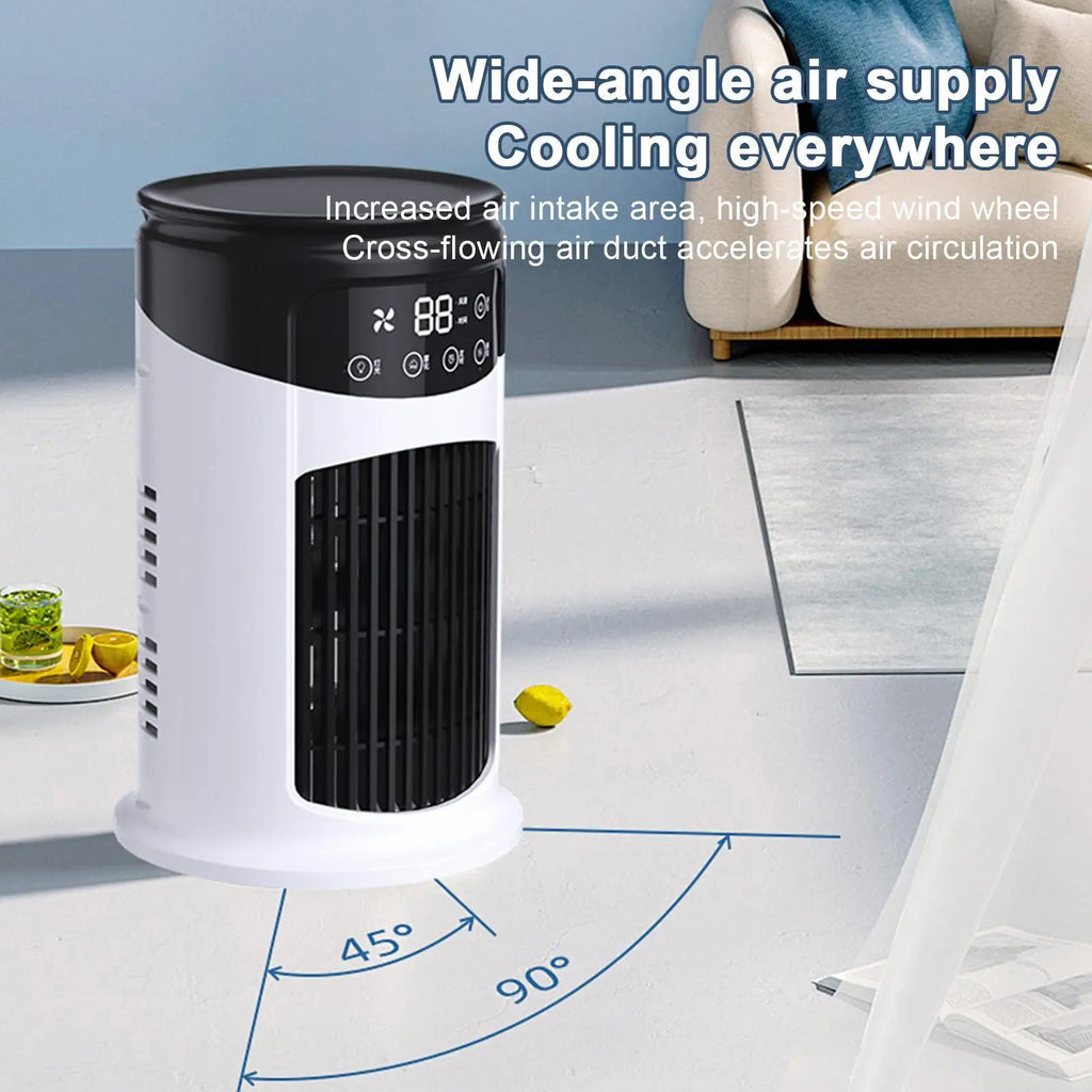 Portable Evaporative Air Cooler – 6-Speed Fan & Humidifier