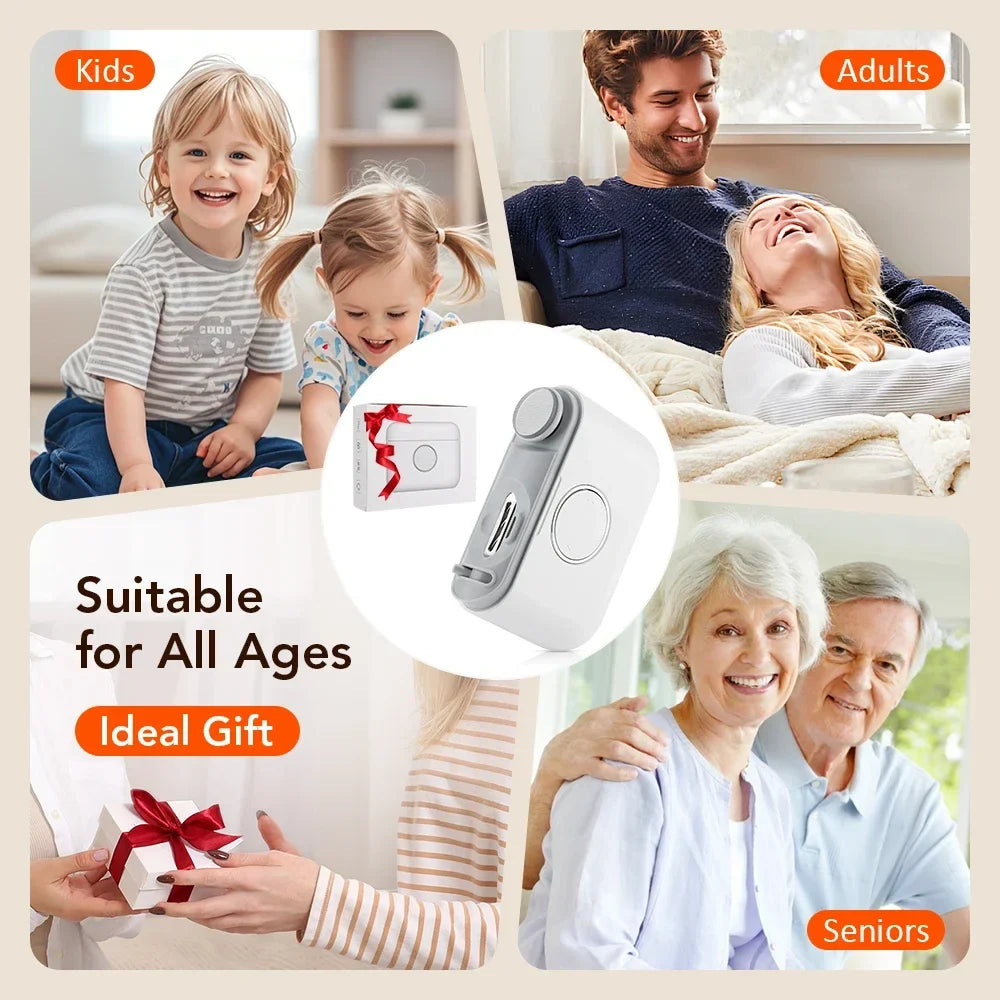 AFDEAL 2-in-1 Electric Nail Clipper & Polisher for Kids & Adults