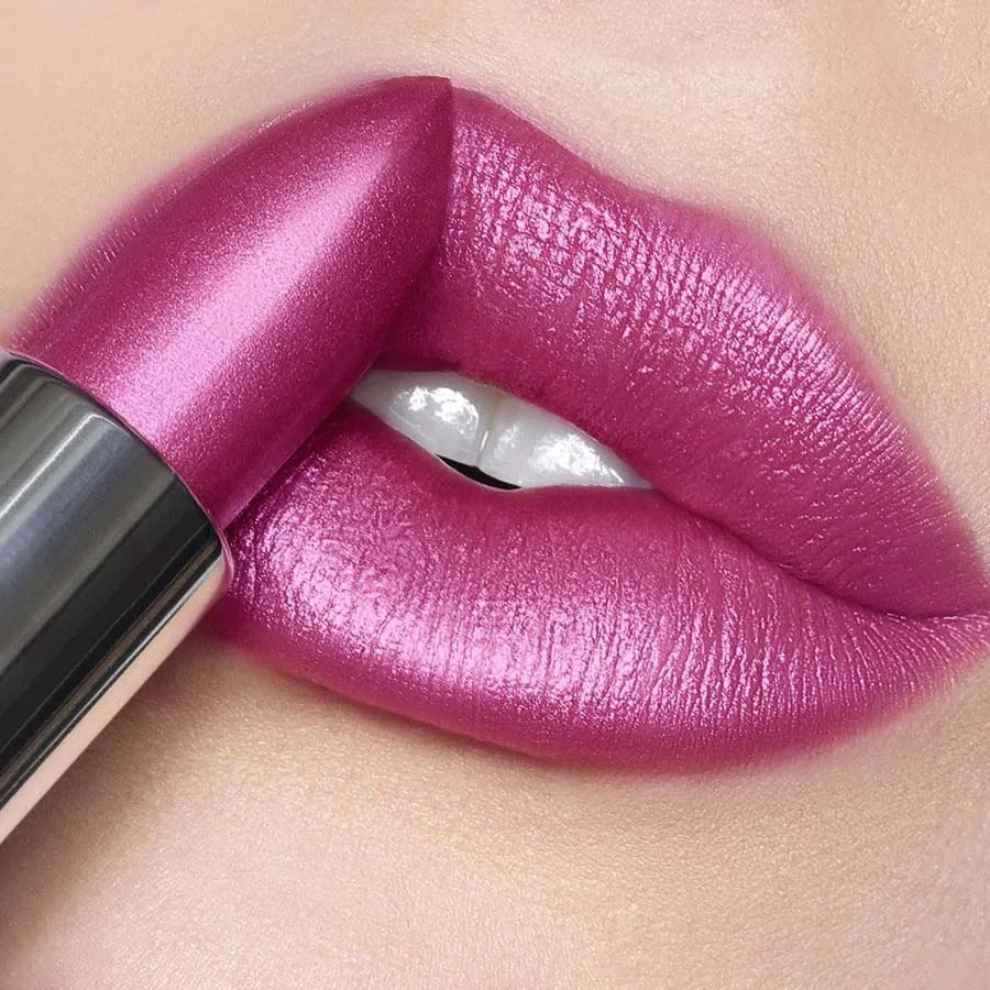 KAFURUX Red Glitter Lipstick – Shimmer Lip Glaze, Waterproof