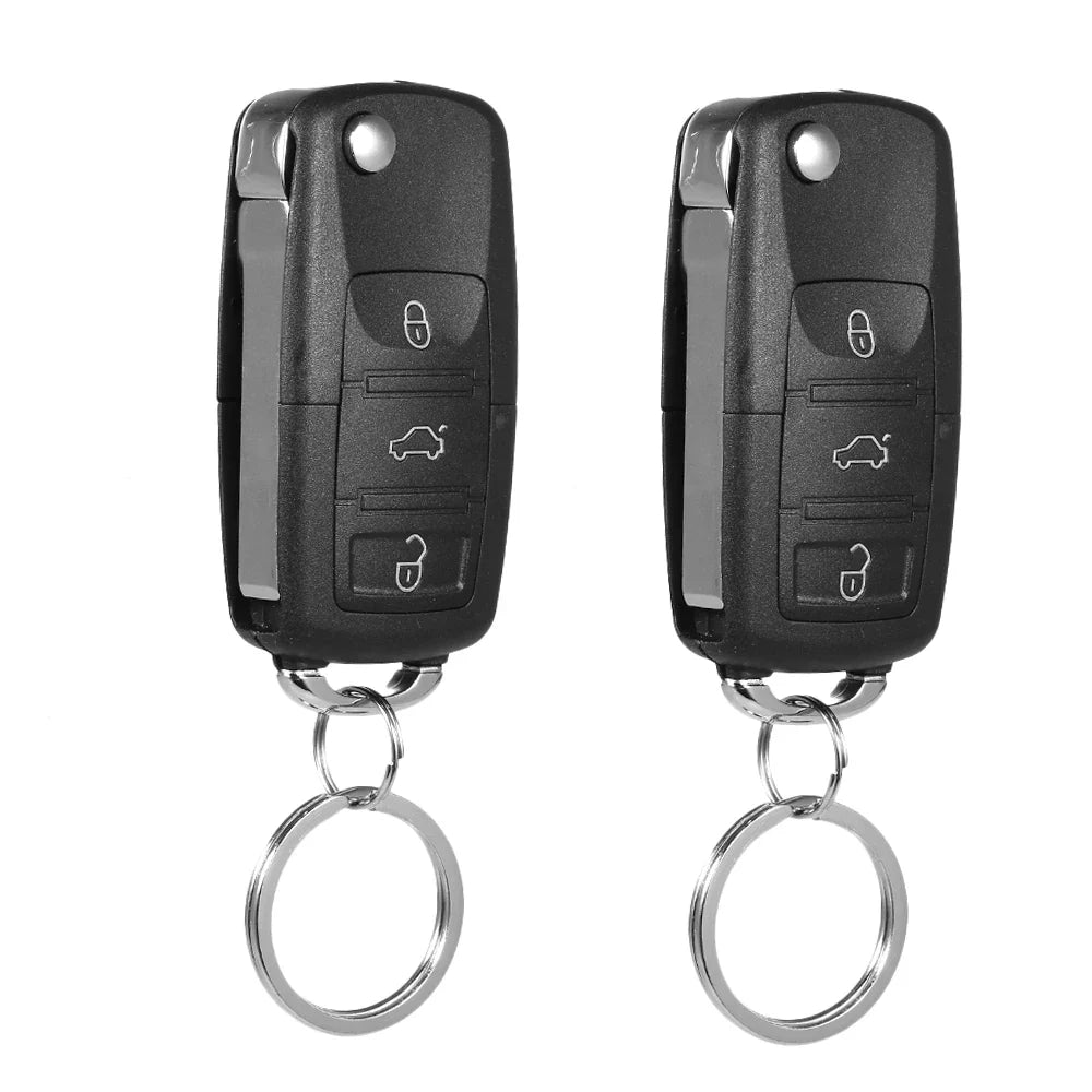 Universal Keyless Entry System | 4-Door Central Lock Kit & Trunk Release