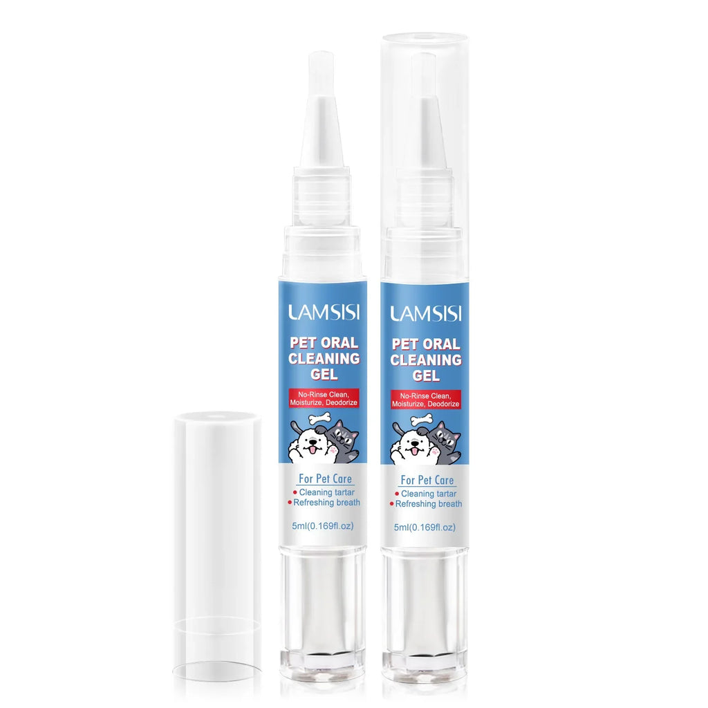 Pet Dental Cleaner Pen – Rotating Gel Tartar Remover 5ml