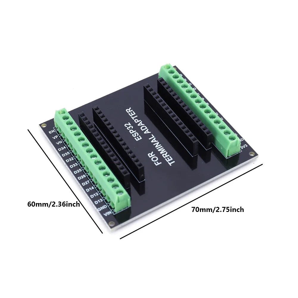 1- Expansion Board ESP32 CP2102 NodeMCU-32S Lua 30 38Pin GPIO 1 Into