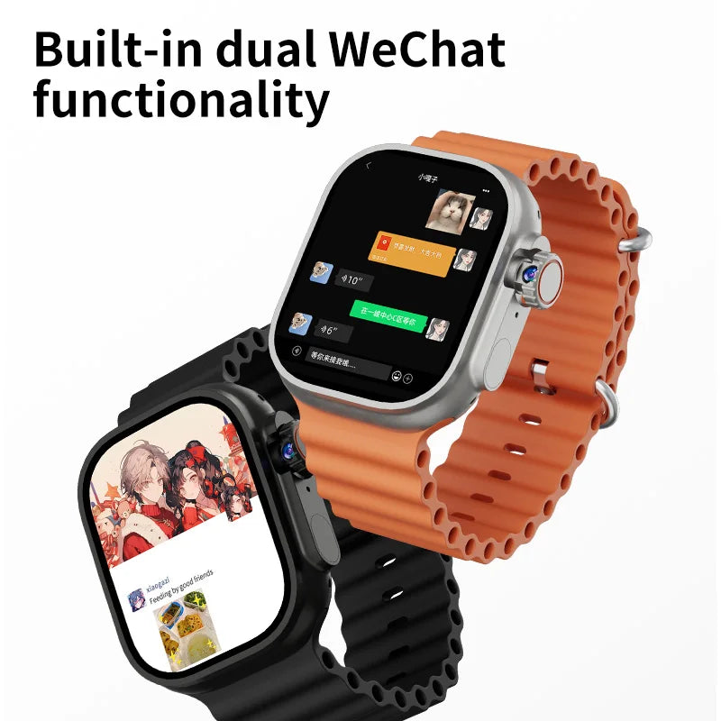 Zestbolt DW100 Pro+ 4G Smart Watch | 2.29" AMOLED, GPS, Touch ID