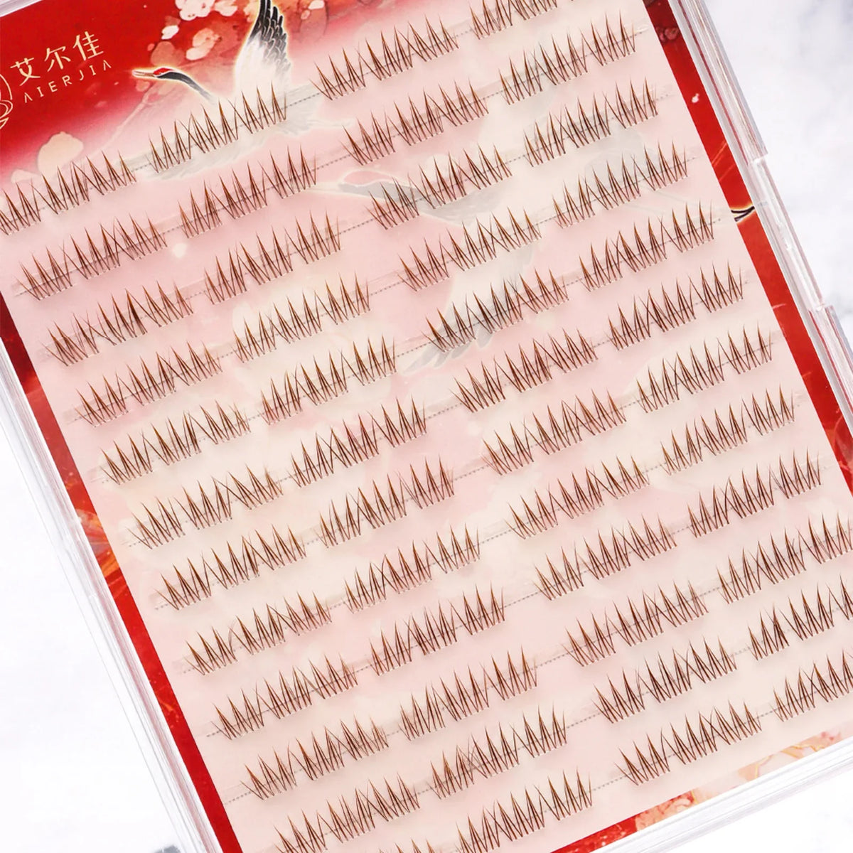 C Curl Fluffy Lash Clusters | Black & Brown False Eyelashes
