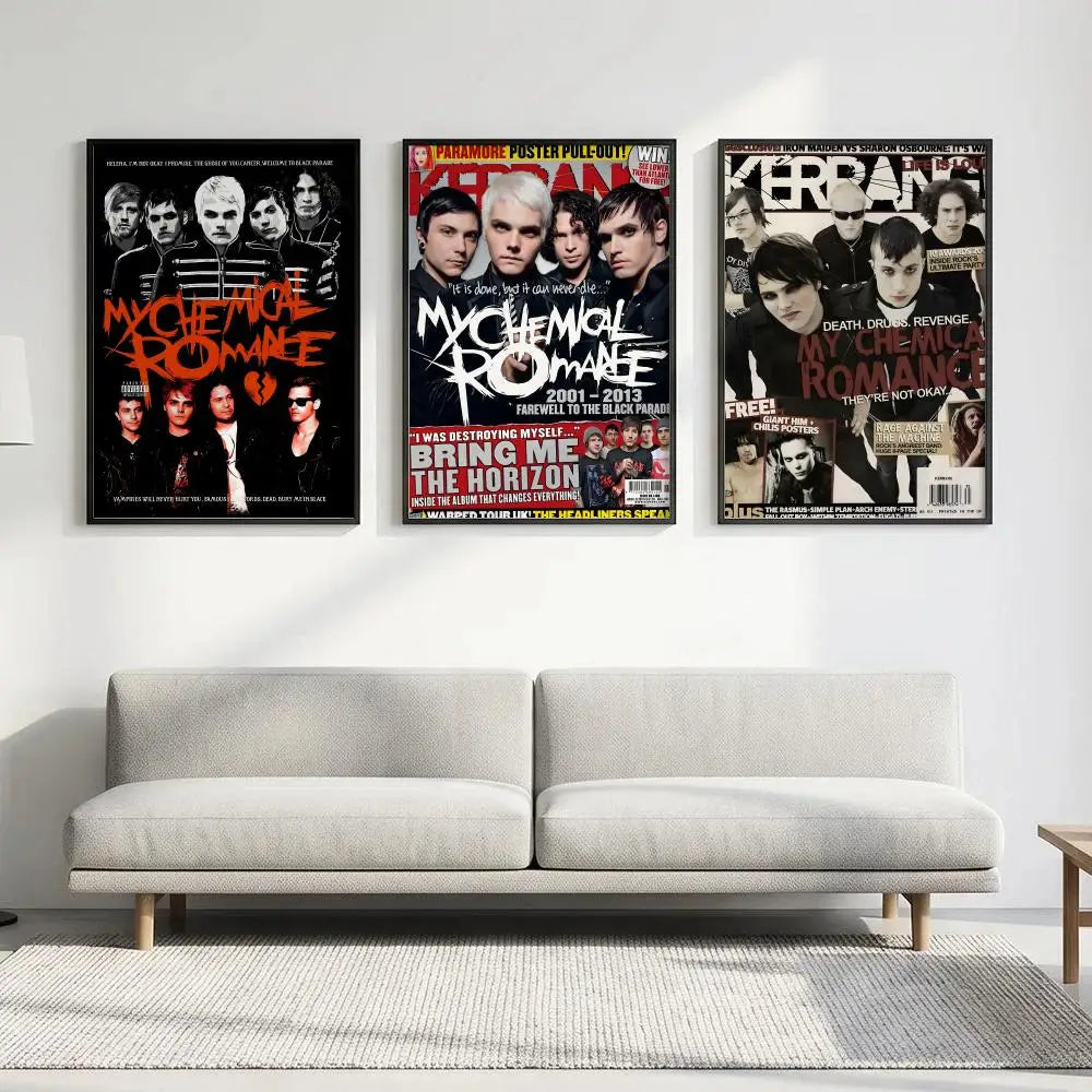 My Chemical Romance HD Rock Band Wall Poster | Home Decor