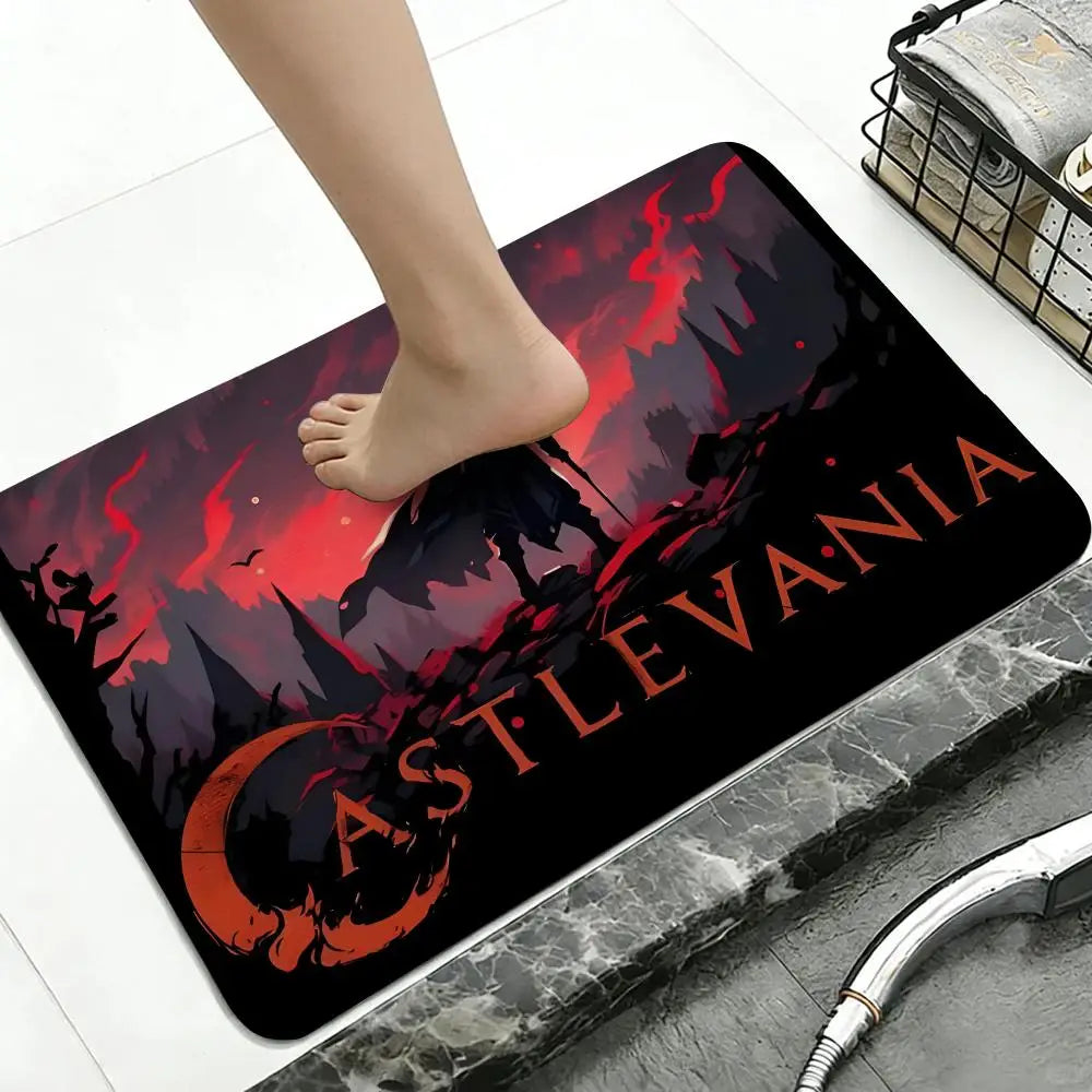 Castlevania Anime Diatomite Bath Mat – Non-Slip Quick Dry