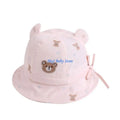 Baby Sun Hat Cartoon Bear Bucket Hat – Infant & Toddler
