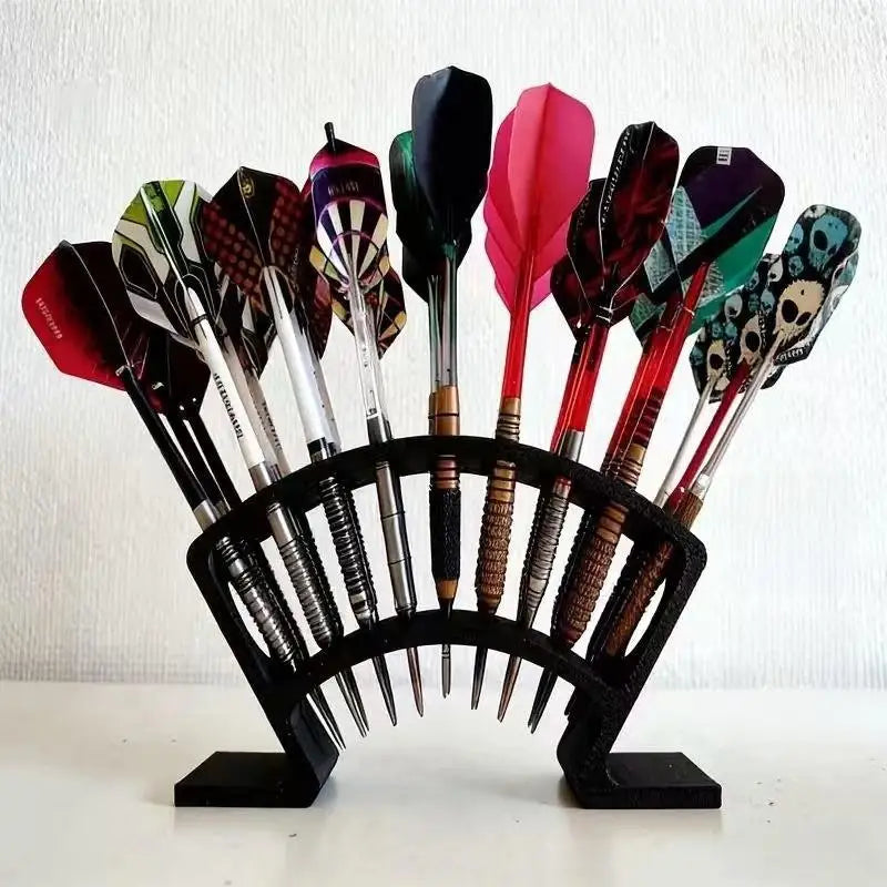 27-Slot Dart Cabinet Holder – Dart Storage Organizer for Players