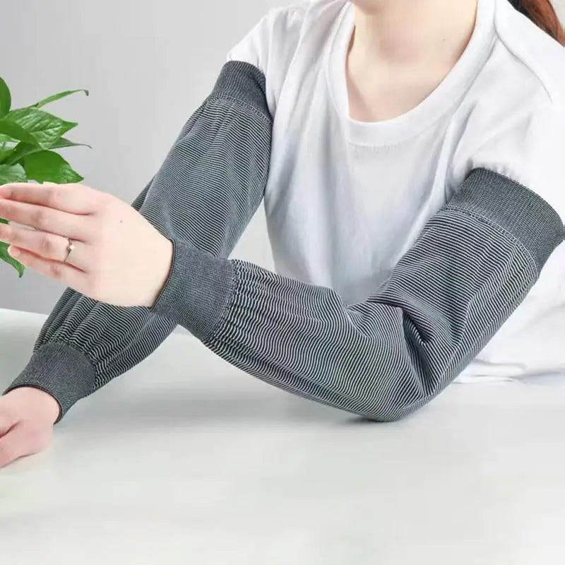 Summer Cooling Arm Sleeves Sun UV Protection Hand Cover Warmers