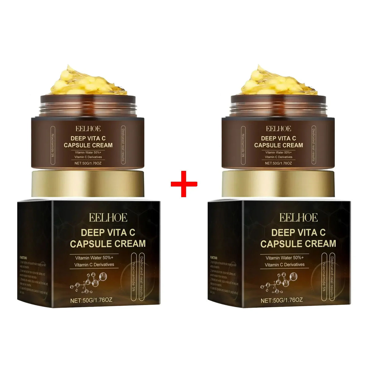 Eelhoe Niacinamide & Vitamin C Cream – Brighten & Fade Dark Spots