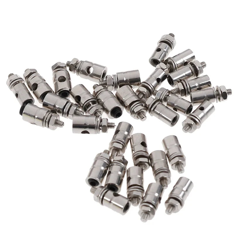 10Pcs RC Airplane Boat Pushrod Linkage Stopper Servo Connectors