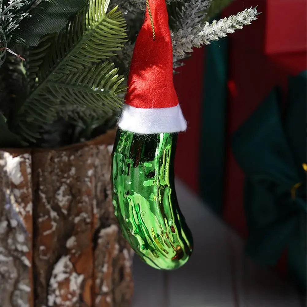 Cucumber Pickle Christmas Ornament – Novelty Tree Decoration