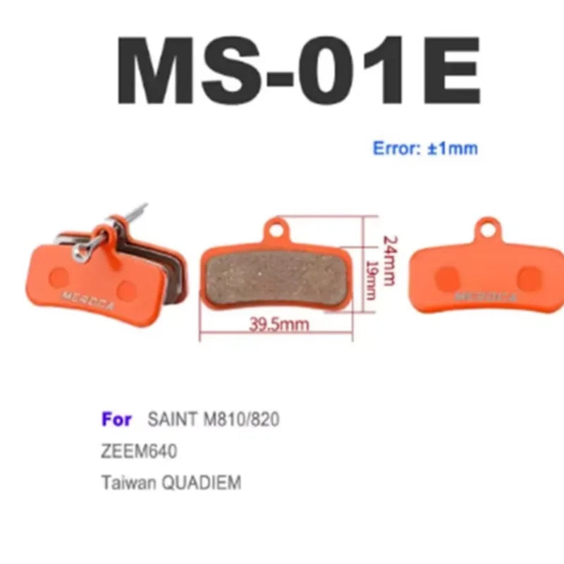 Bicycle Resin Brake Pad Mtb Shimano M375 M445 Mt200 Bb5 Bb7 Mountain