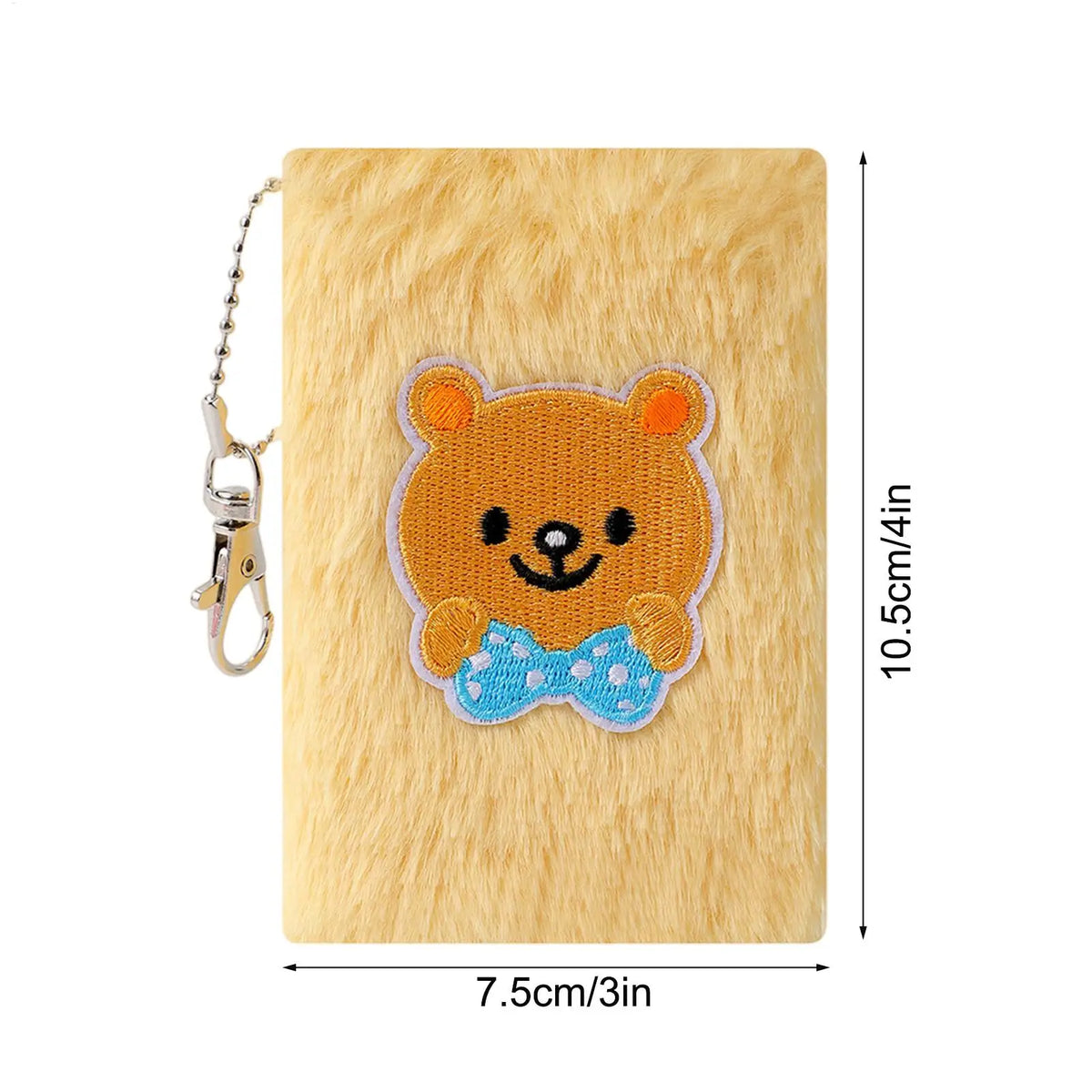 Little Notebook Pocket Keychain Smooth Writing Diary Small Notepad