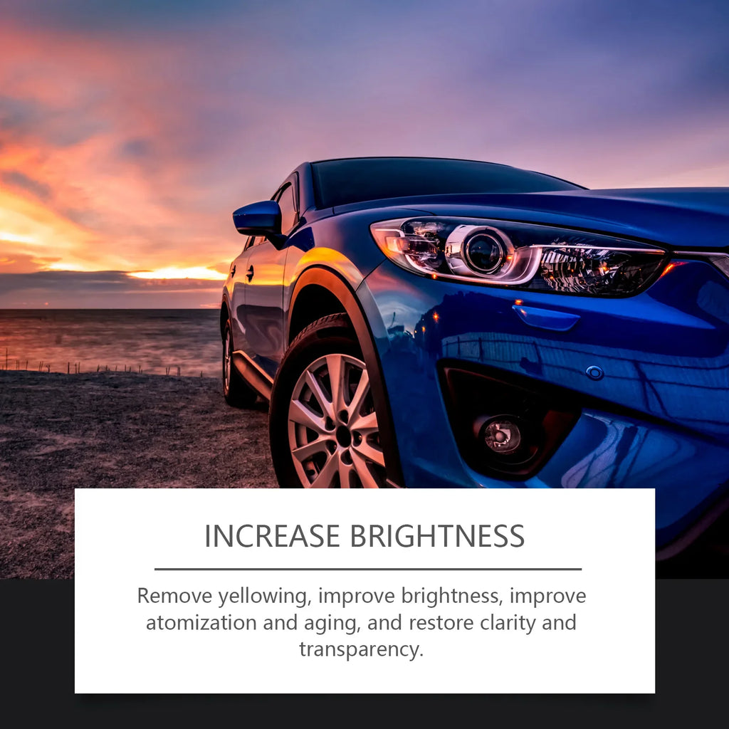 Homonth Headlight Restoration Kit – Remove Yellowing & Haze