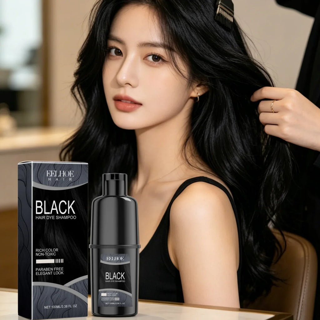 EELHOE Hair Dye Shampoo – Color Lock & Nourish 100ml