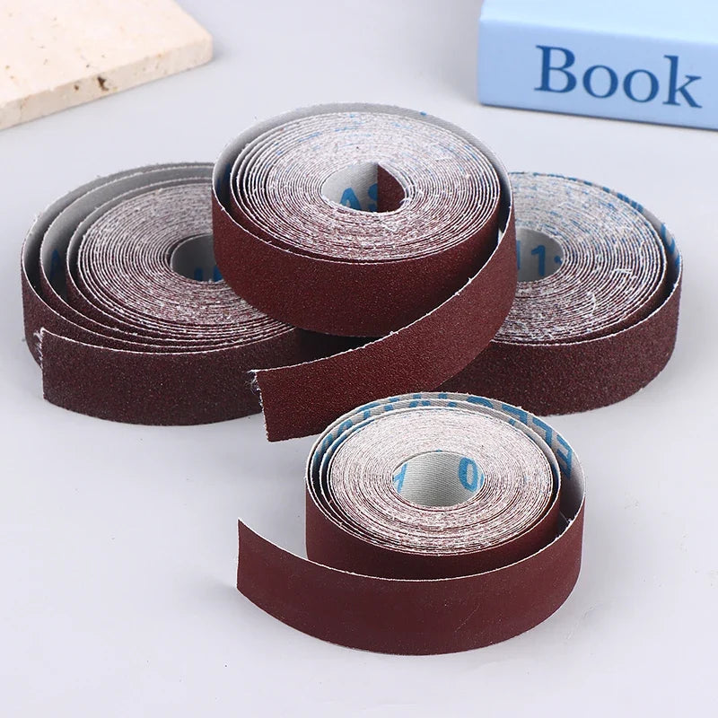 1-Inch Emery Cloth Roll – Wood, Metal & Car Detailing Sandpaper