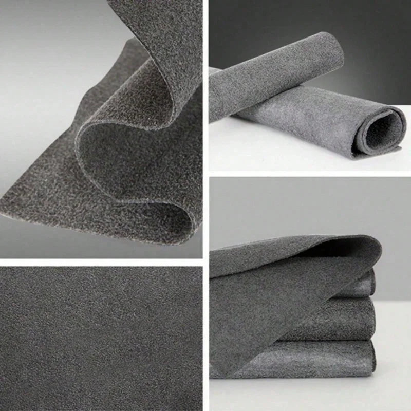 5 Thickened Magic Cleaning Cloth Microfiber Traceless Reusable Glass