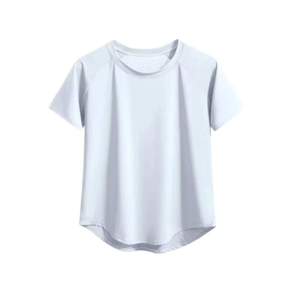 Women's Short-Sleeve Quick-Dry Running Shirt | Fitness Top