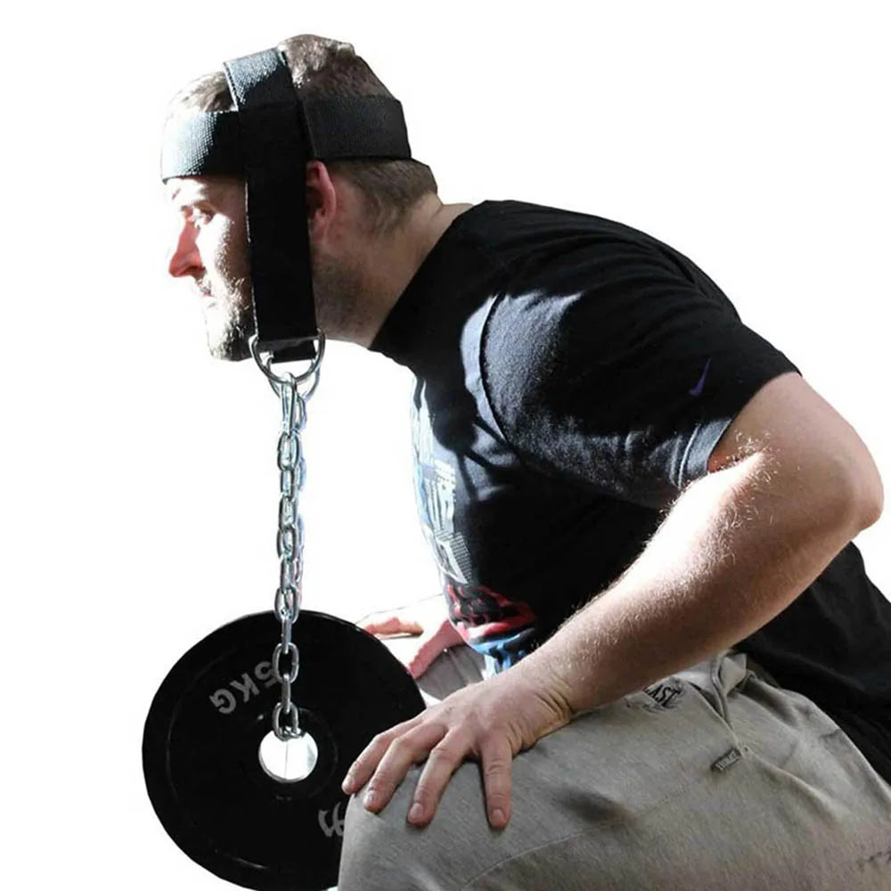 Adjustable Head Neck Training Harness – Weight Bearing Gym Strap