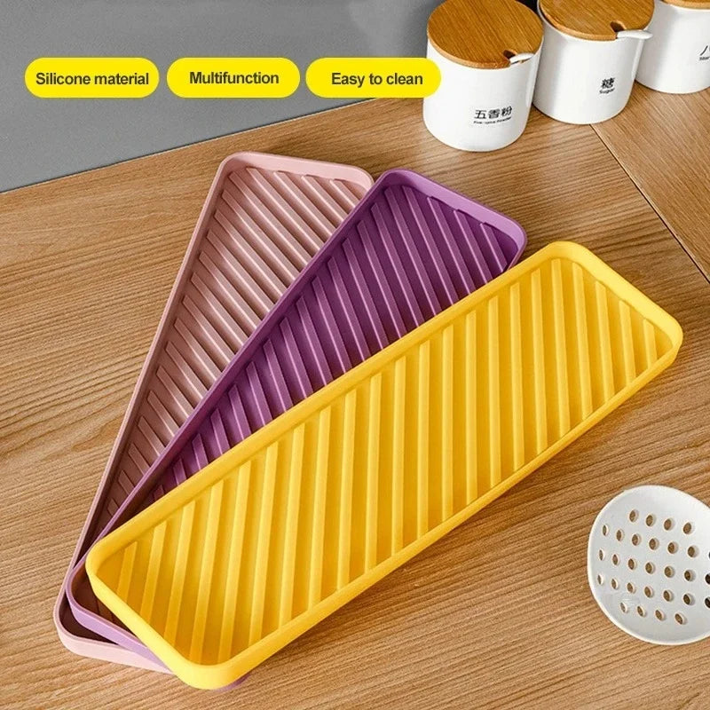 Silicone Dish Drying Mat – Heat Resistant Kitchen Sink Mat
