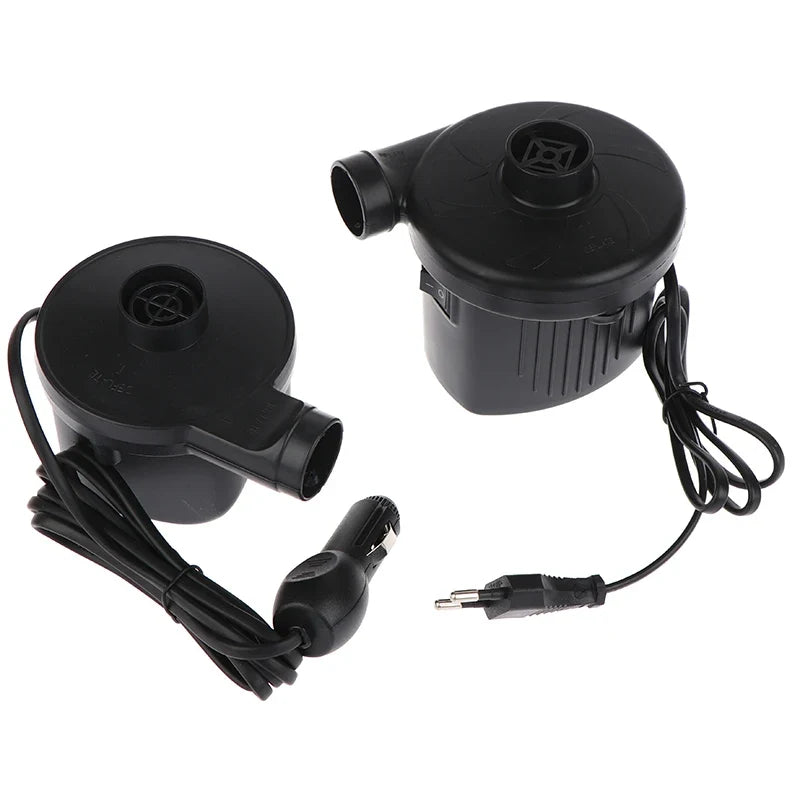 Home Use Camping Inflator Portable Electric Inflatable Pump 3 Nozzles