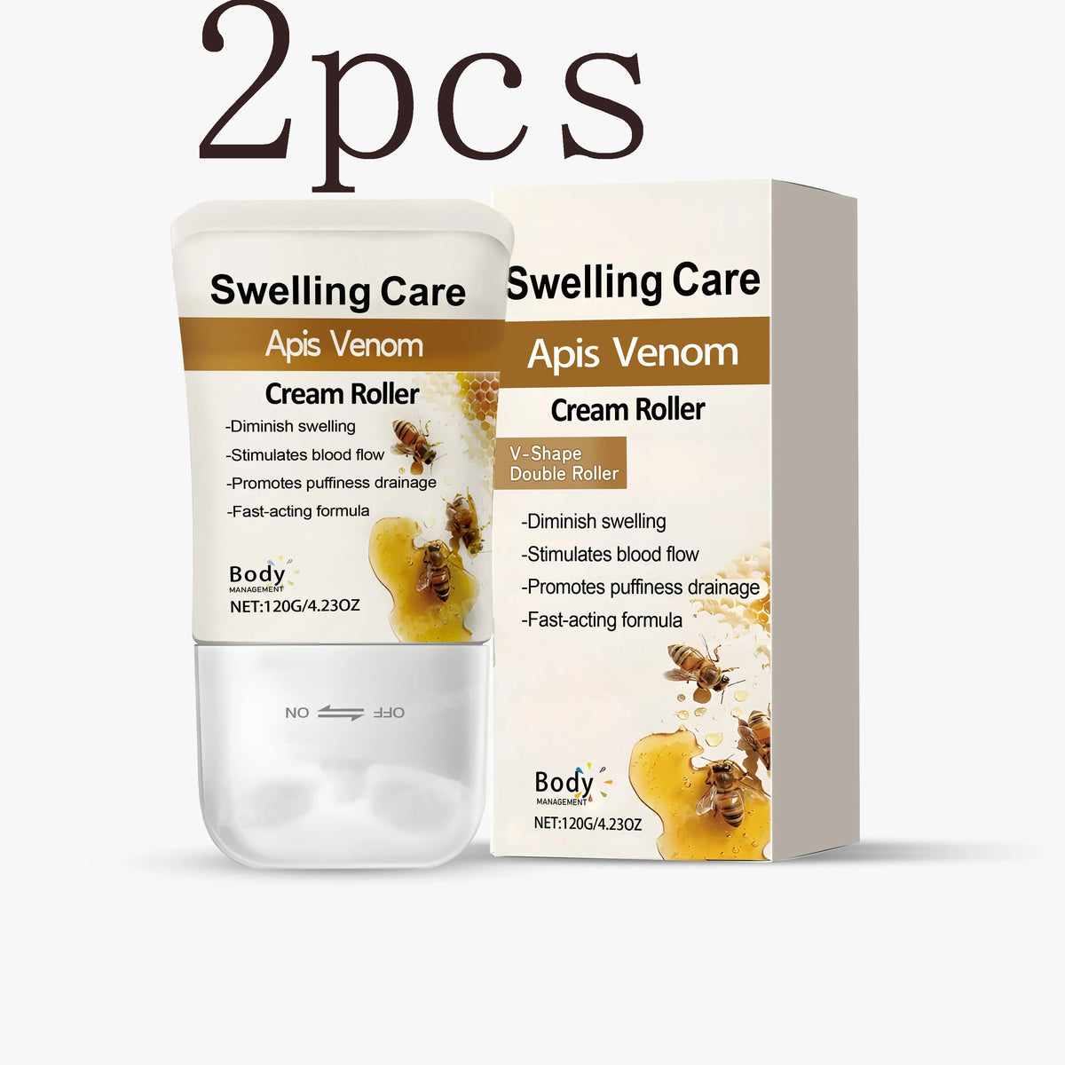 Hydrating Neck Roller Cream – Firms, Plumps & Moisturizes