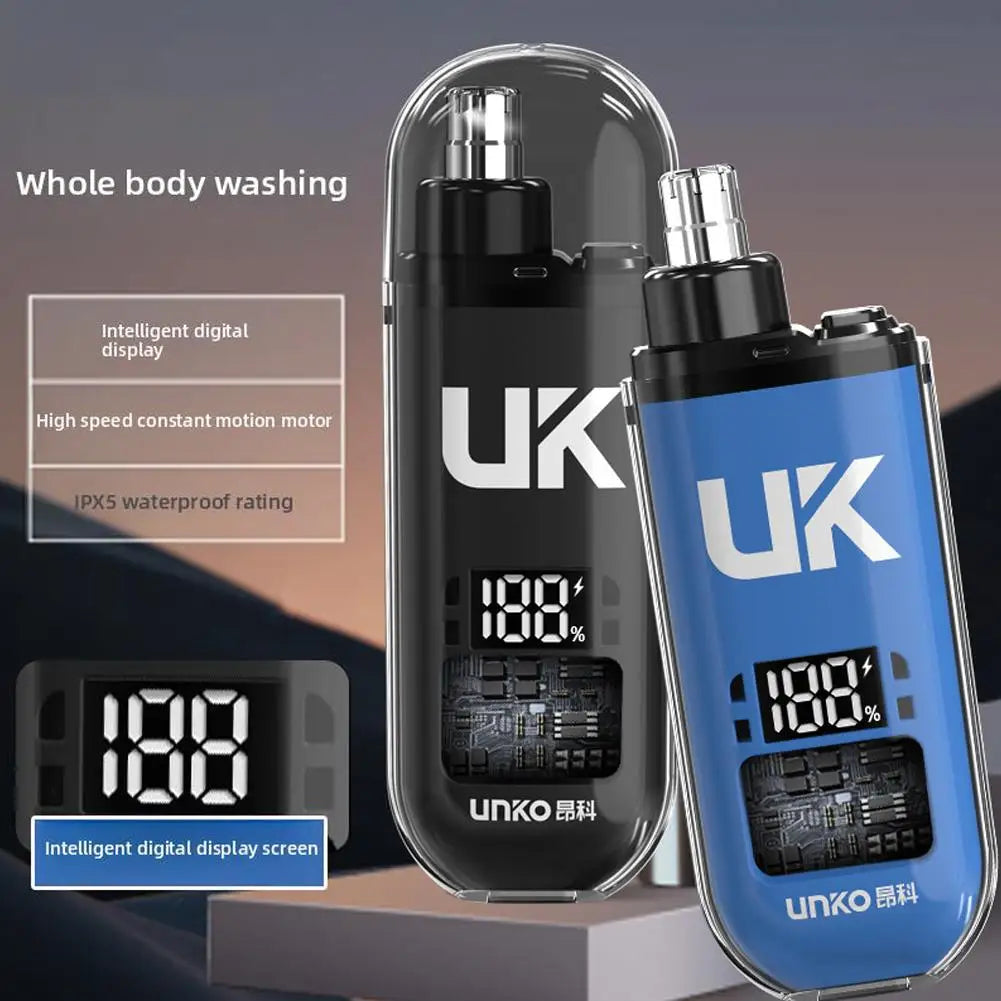 USB Rechargeable Electric Nose & Ear Hair Trimmer for Men